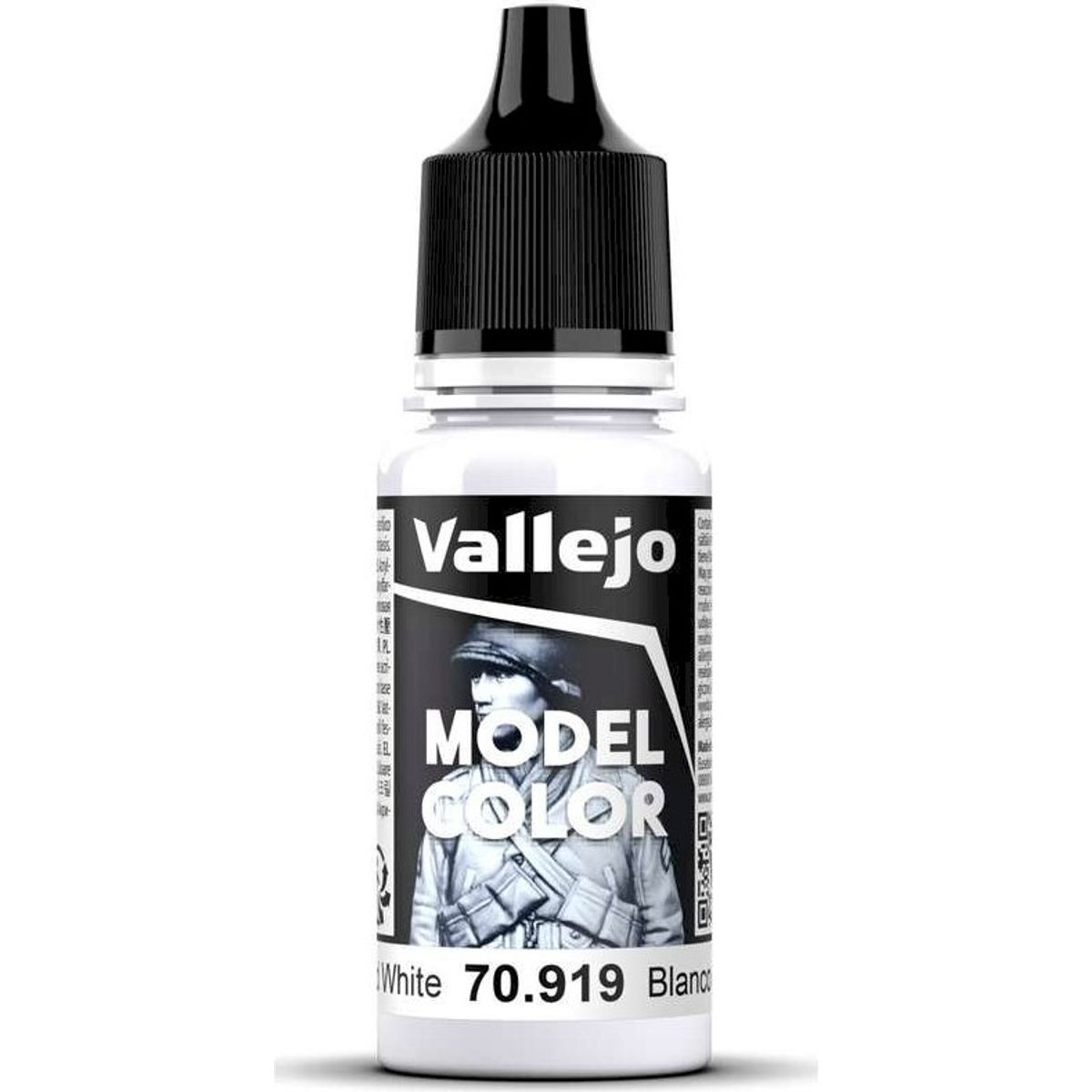 Vallejo - Model Color - Cold White Mat 17-18 Ml - 70919