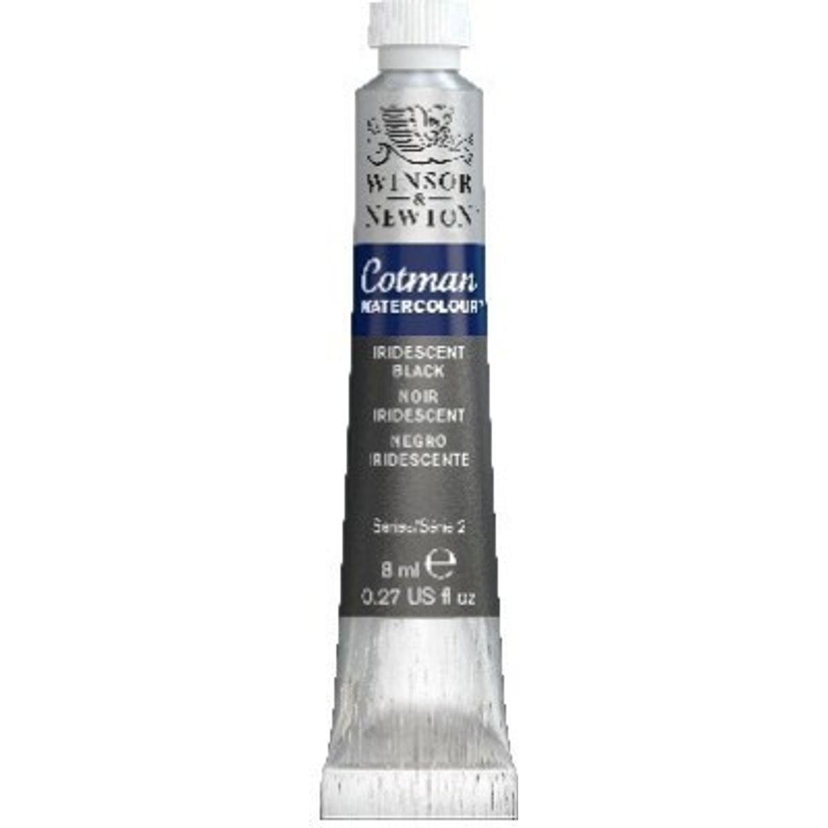 Winsor & Newton - Cotman Watercolour - 8 Ml - Iriserende Sort