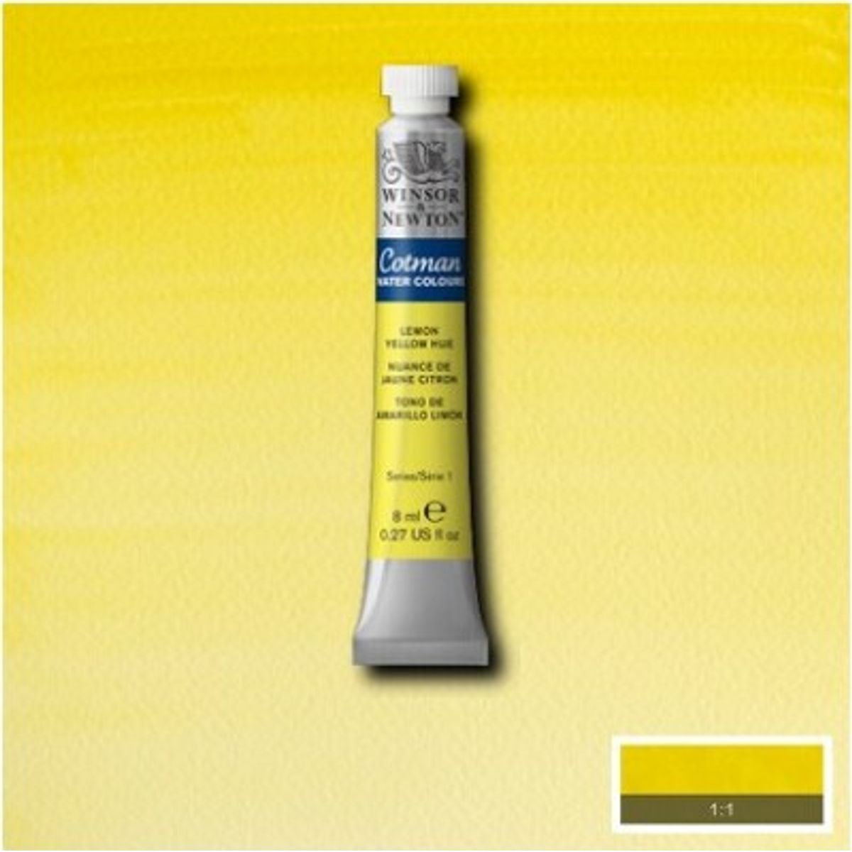 Winsor & Newton - Cotman Watercolour - 8 Ml - Citron Gul