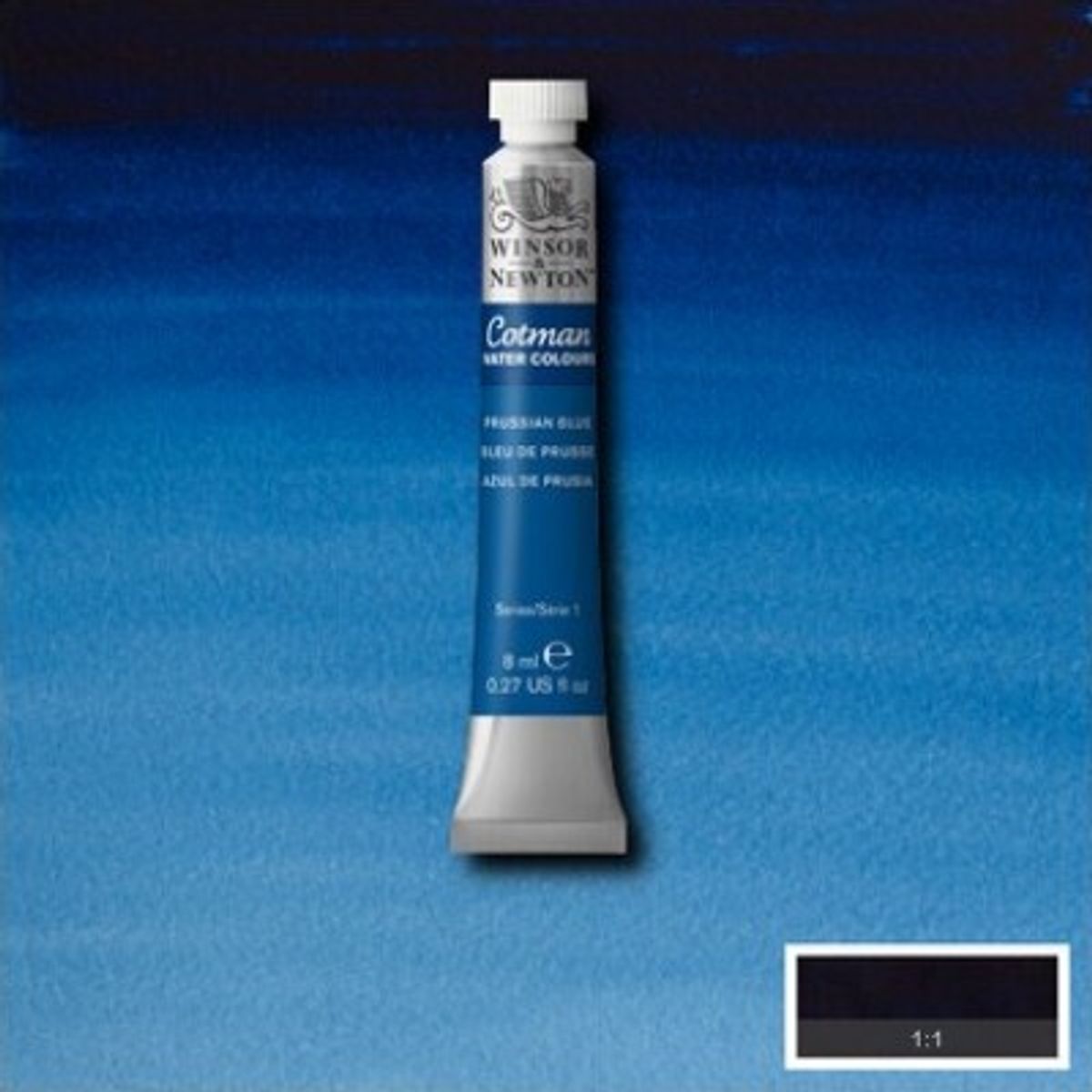 Winsor & Newton - Cotman Watercolour - 8 Ml - Preussisk Blå