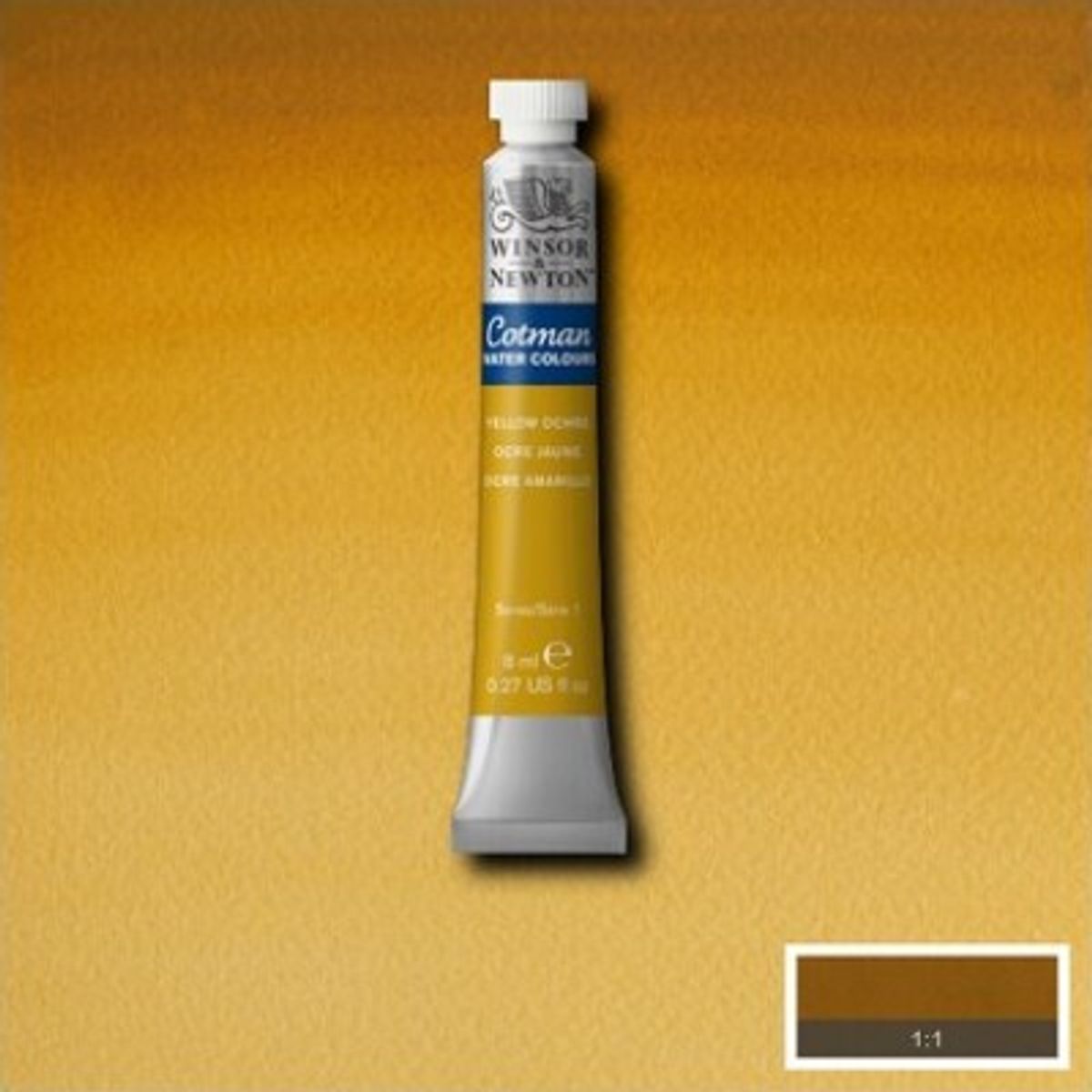 Winsor & Newton - Cotman Watercolour - 8 Ml - Gul Okker