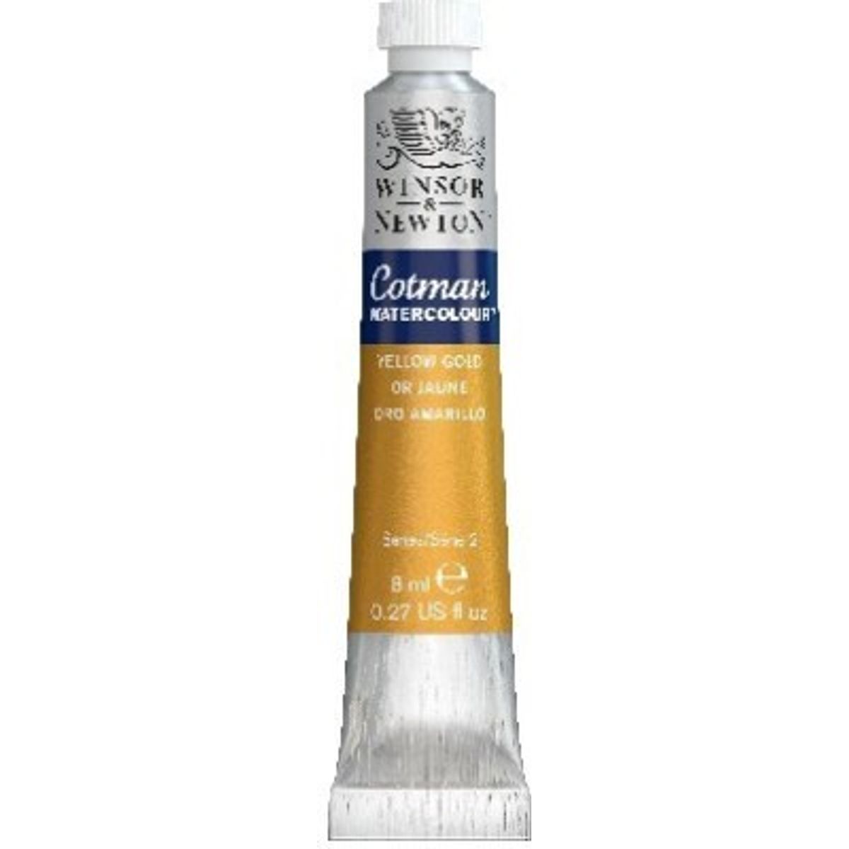 Winsor & Newton - Cotman Watercolour - 8 Ml - Gul Guld