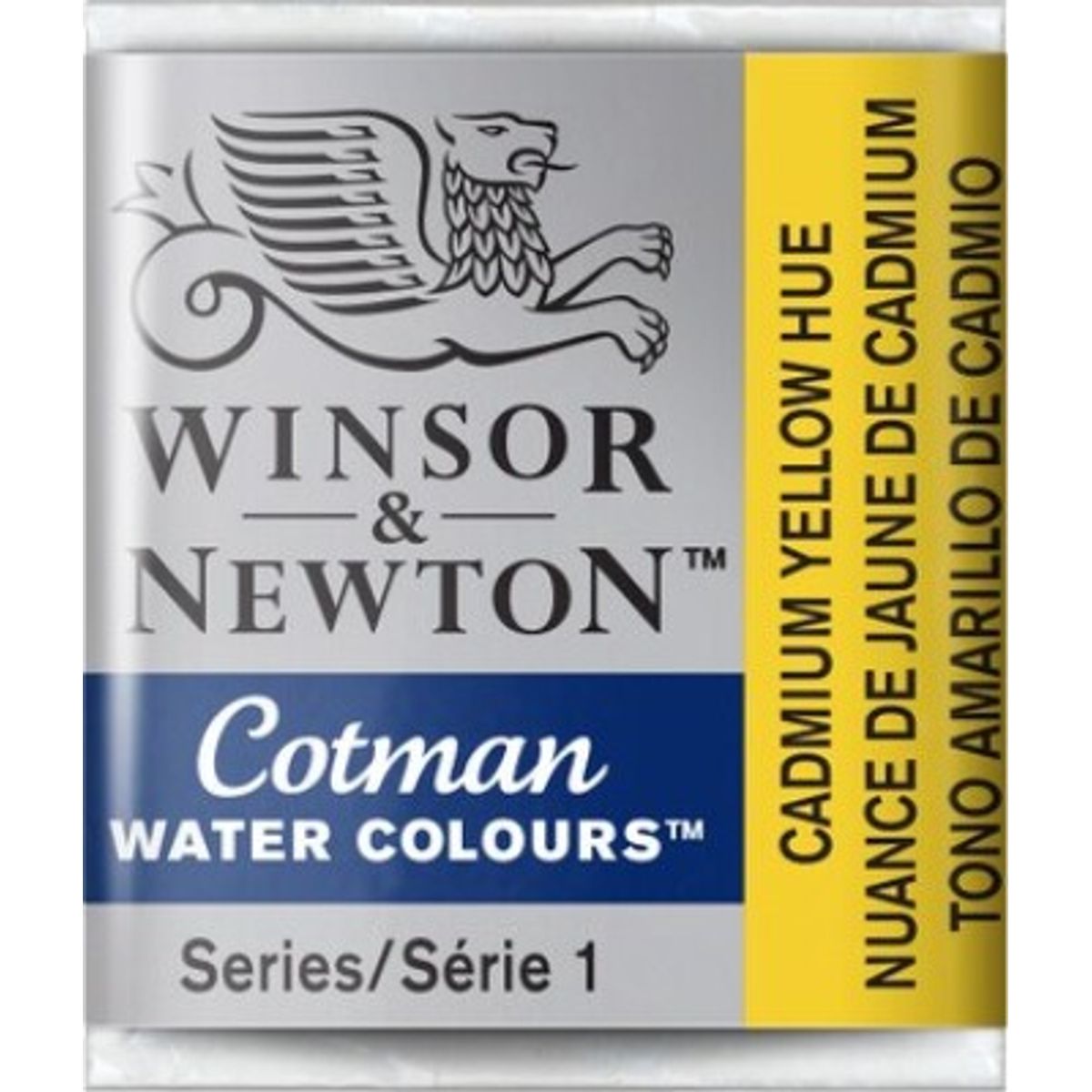 Winsor & Newton - Cotman Watercolour - 1/2 Pan - Cadmium Gul