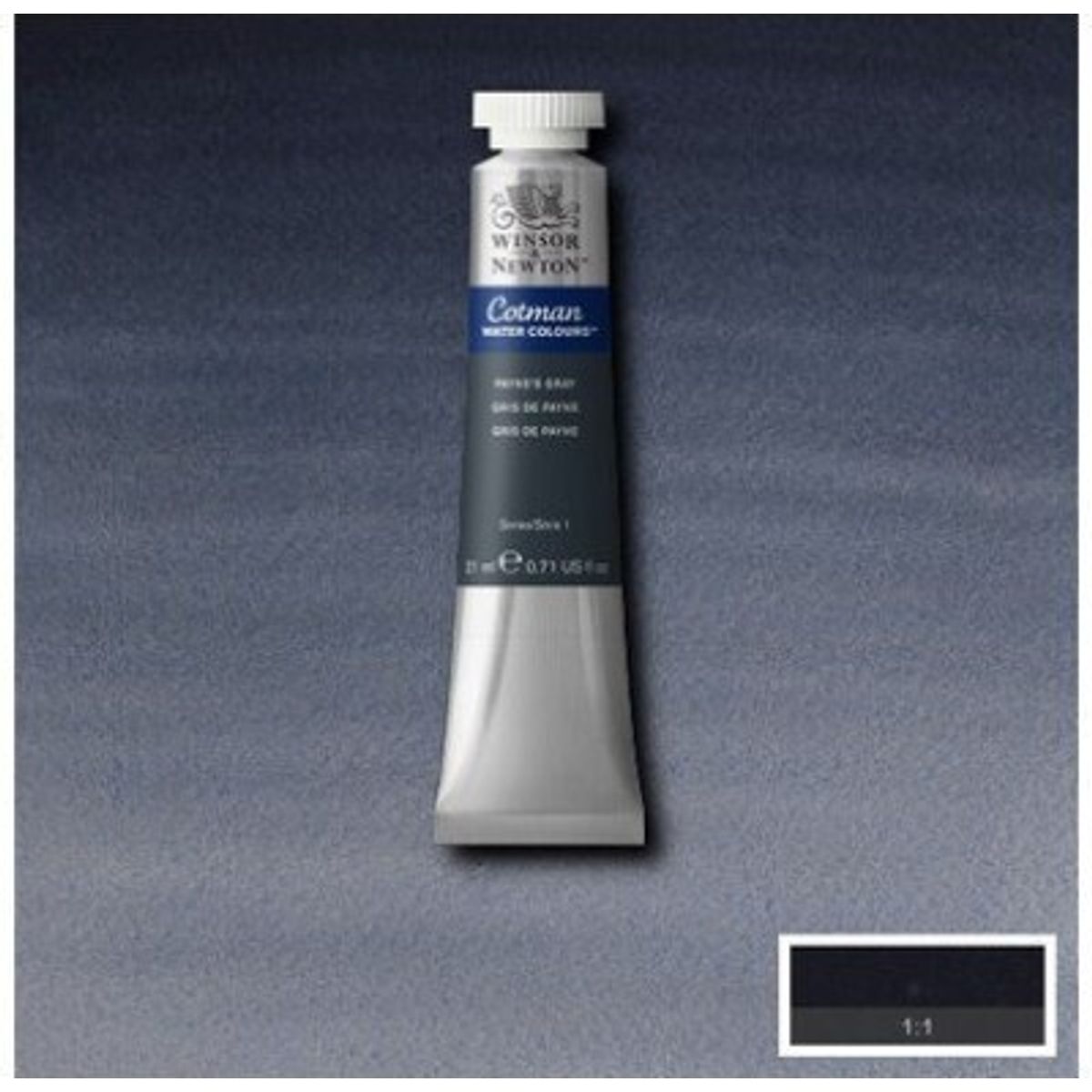 Winsor & Newton - Akvarelfarve - Cotman - Paynes Grey 21 Ml