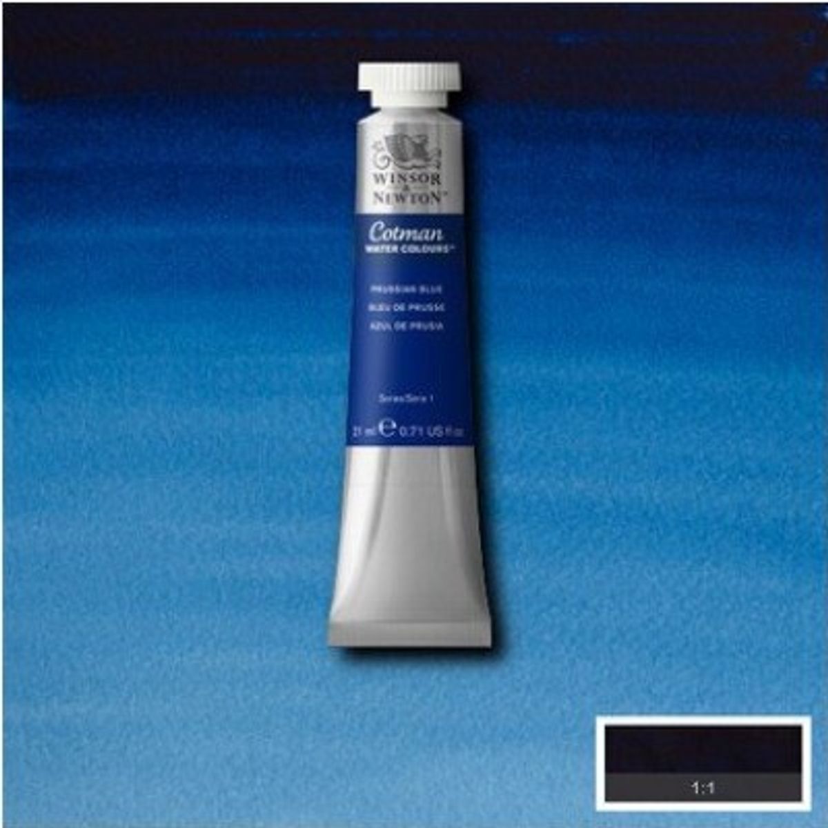 Winsor & Newton - Akvarelfarve - Cotman - Prussian Blue 21 Ml