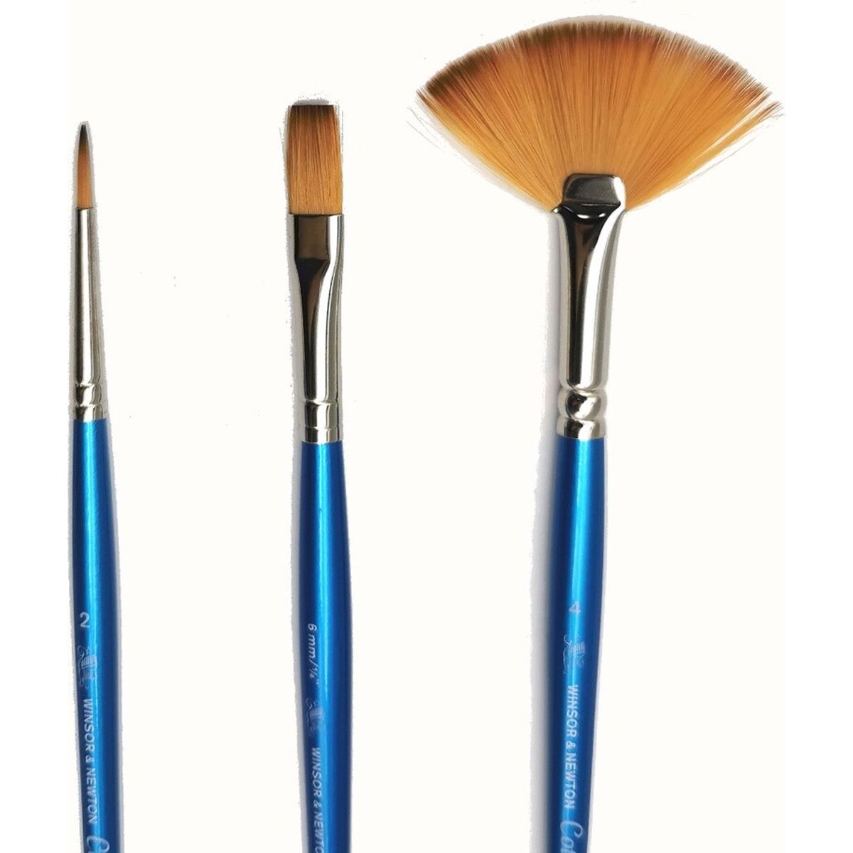 Winsor & Newton - Cotman Brush Short Handle 3 Stk - Malerpensler