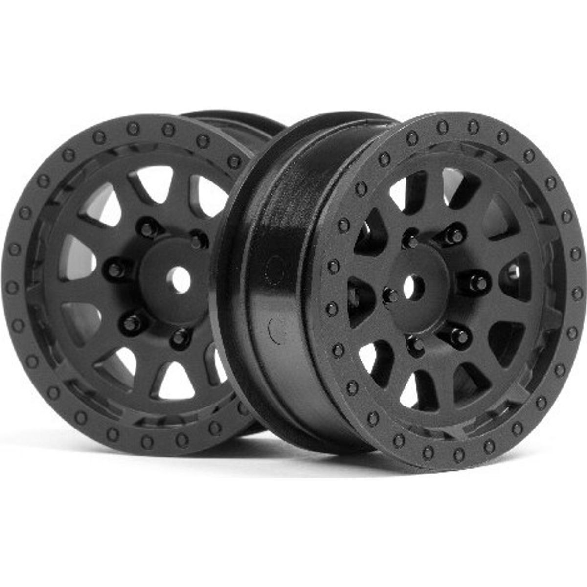 Cr-10 Wheel 1.9 (black/2pcs) - Hp116840 - Hpi Racing