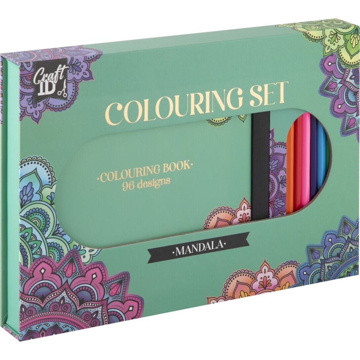 Craft Id - Colouring Set - Turquoise