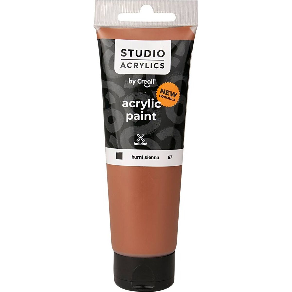 Creall Studio Acrylics - Akrylmaling - Dækkende - Burnt Sienna - 120 Ml