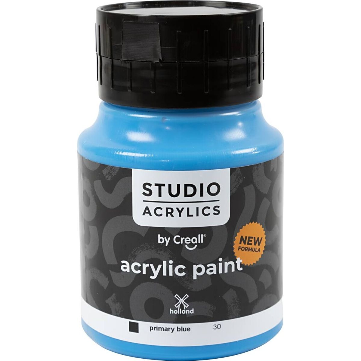 Creall Studio Acrylics - Akrylmaling - Dækkende - Primary Blå - 500 Ml