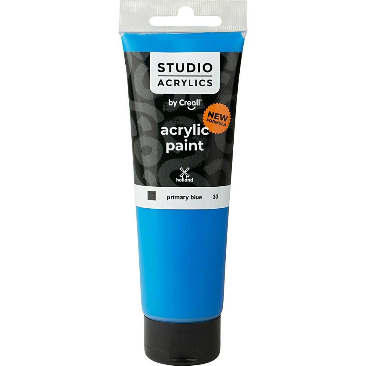 Creall Studio Acrylics - Akrylmaling - Dækkende - Primær Blå - 120 Ml