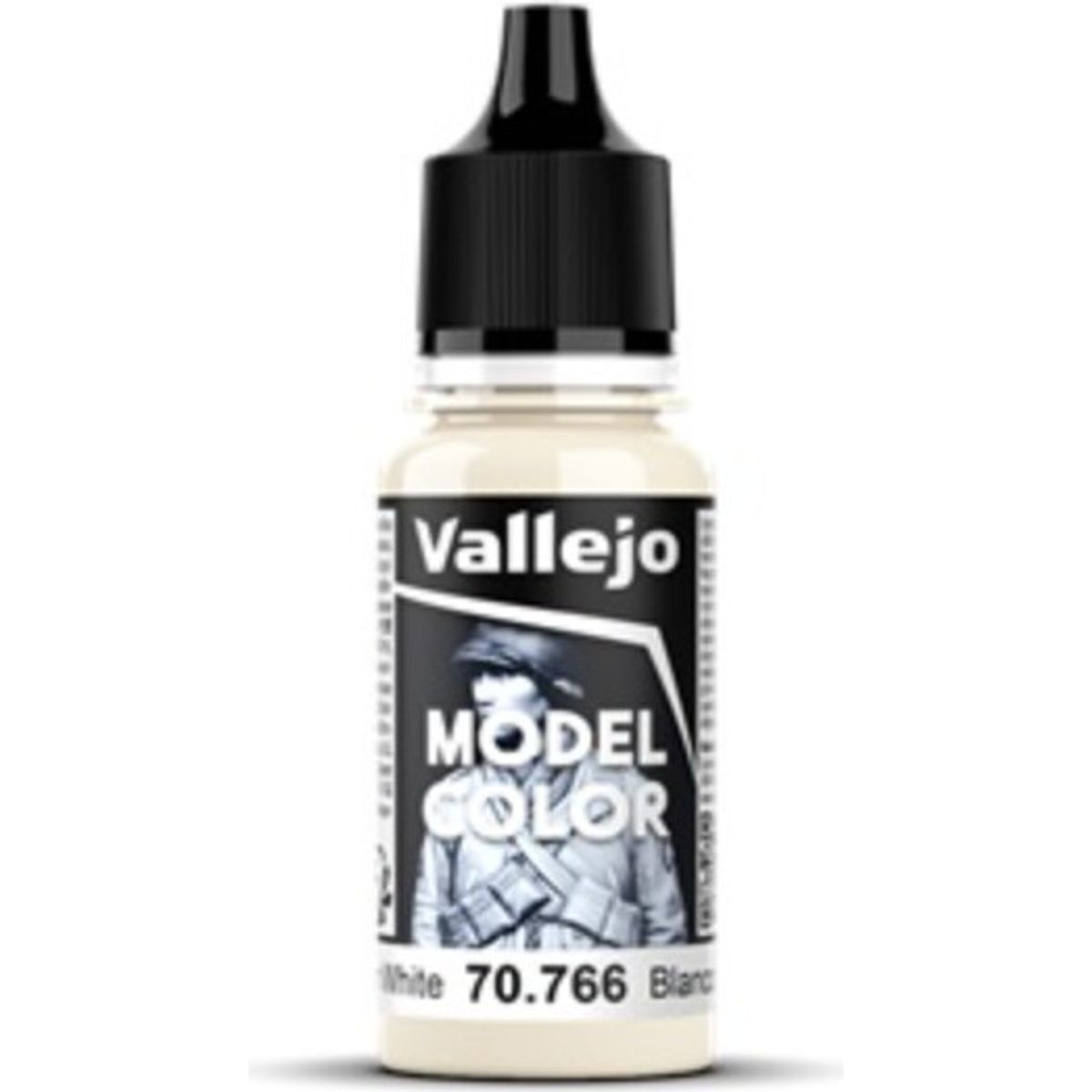 Vallejo - Model Color - Cream White Mat - 18 Ml - 70766