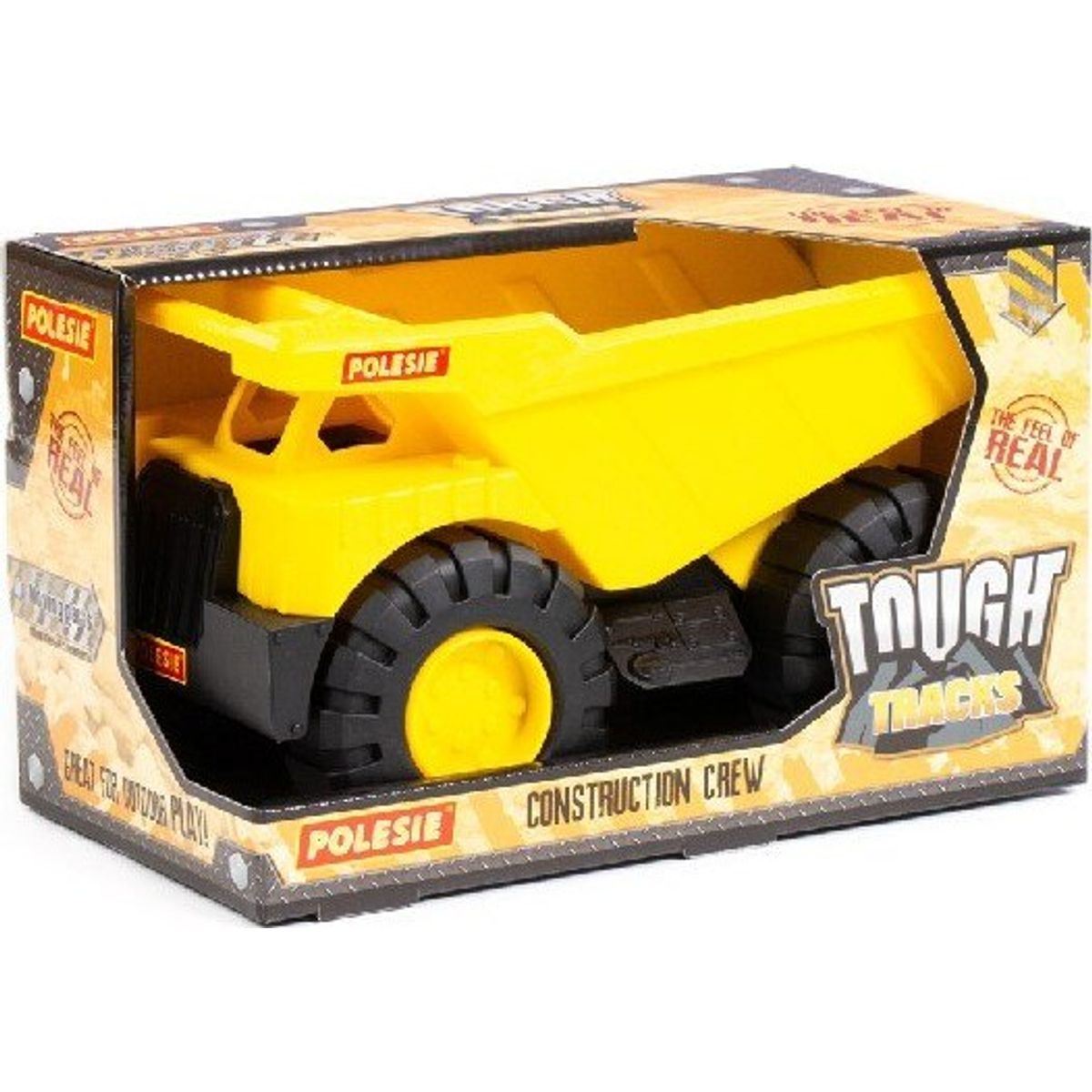 Dumper Legetøj - Tough Tracks - 26 Cm - Polesie