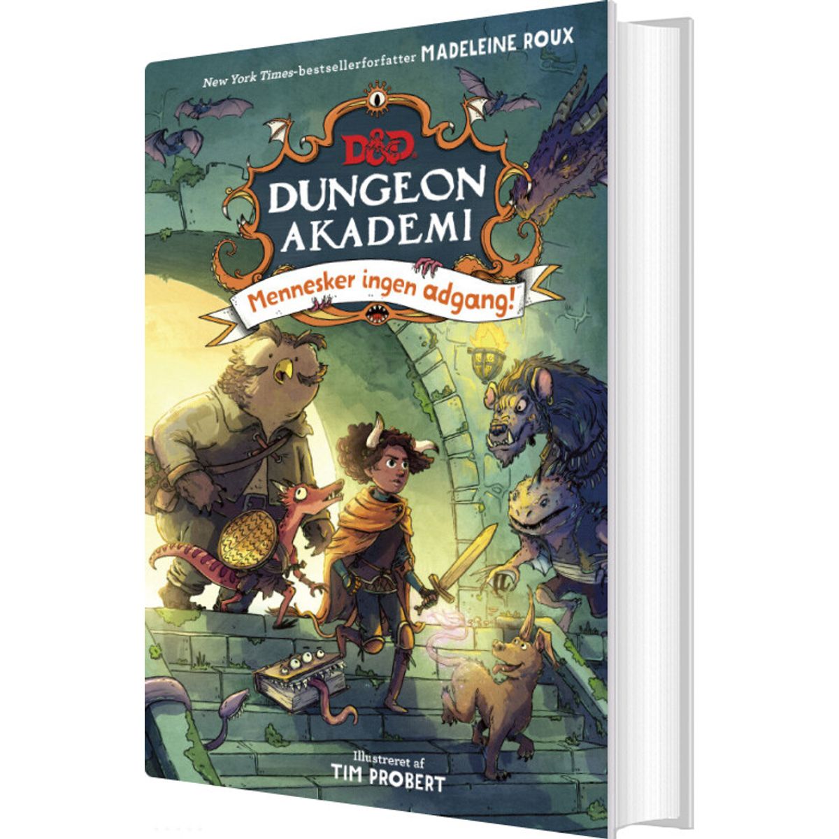 Dungeons & Dragons - Dungeon Akademi 1: Mennesker Ingen Adgang - Madeleine Roux - Bog