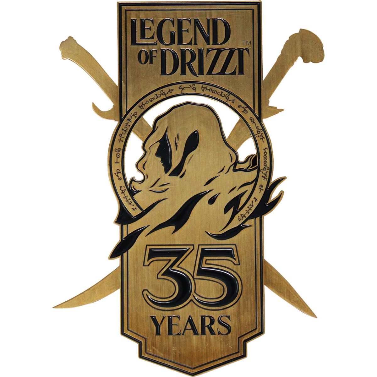 Dungeons & Dragons Limited Edition Legend Of Drizzt 35th Anniversary Ingot