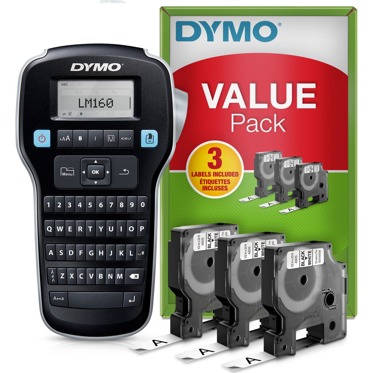 Dymo - Labelmanager 160 Etiketmaskine Startsæt