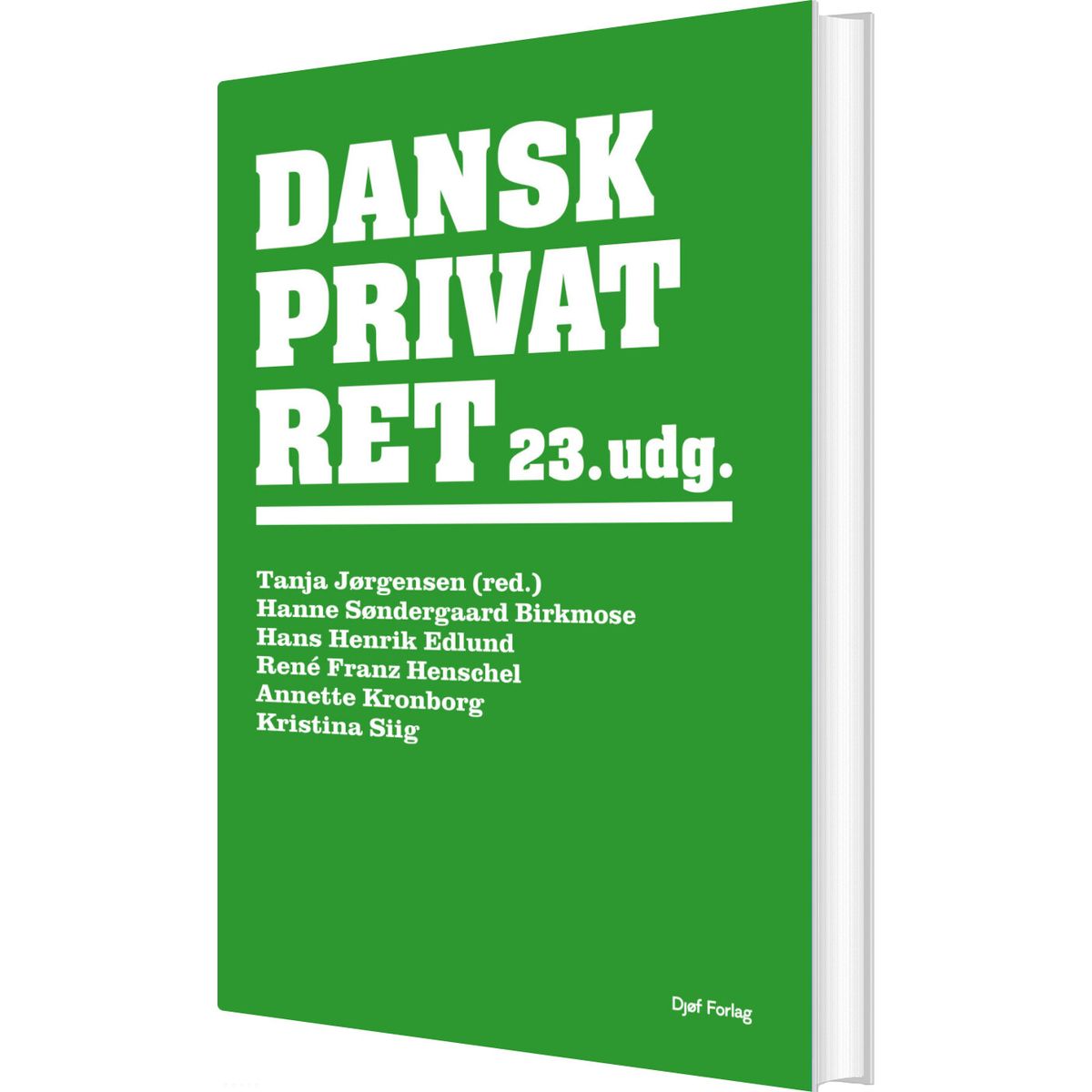 Dansk Privatret - Peter Arnt Nielsen - Bog