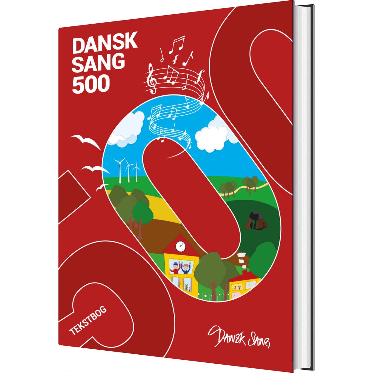 Dansk Sang 500 - Tekstbog - Dansk Sang Musiklærerforeningens Forlag - Bog