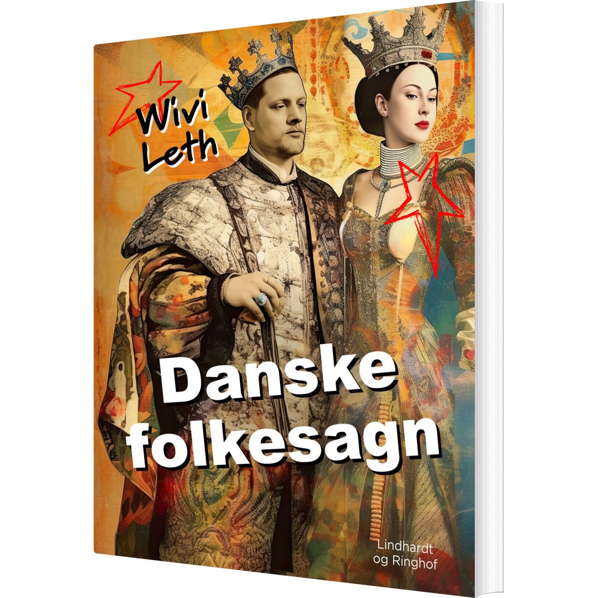 Danske Folkesagn - Wivi Leth - Bog