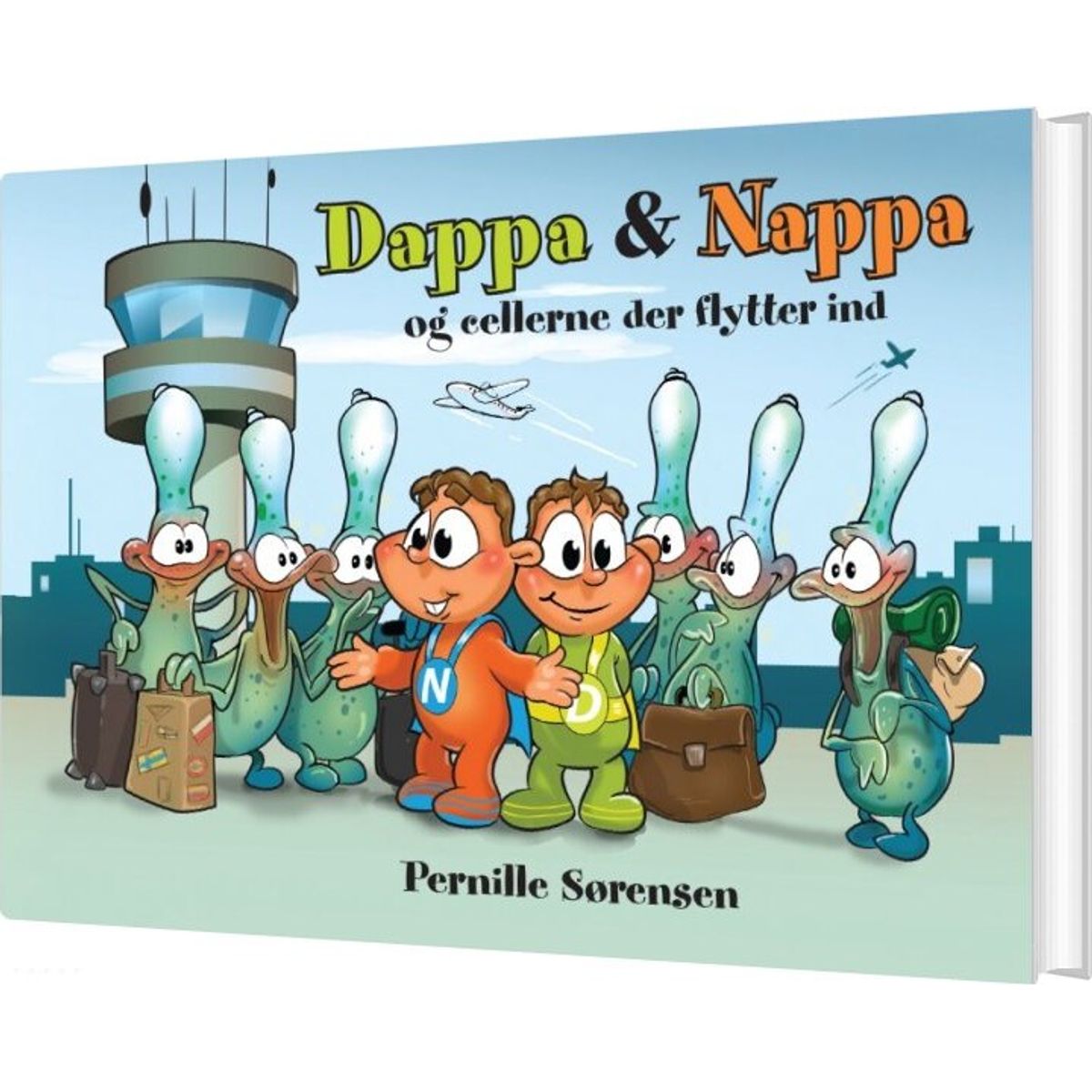 Dappa & Nappa Og Cellerne Der Flytter Ind - Pernille Sørensen - Bog