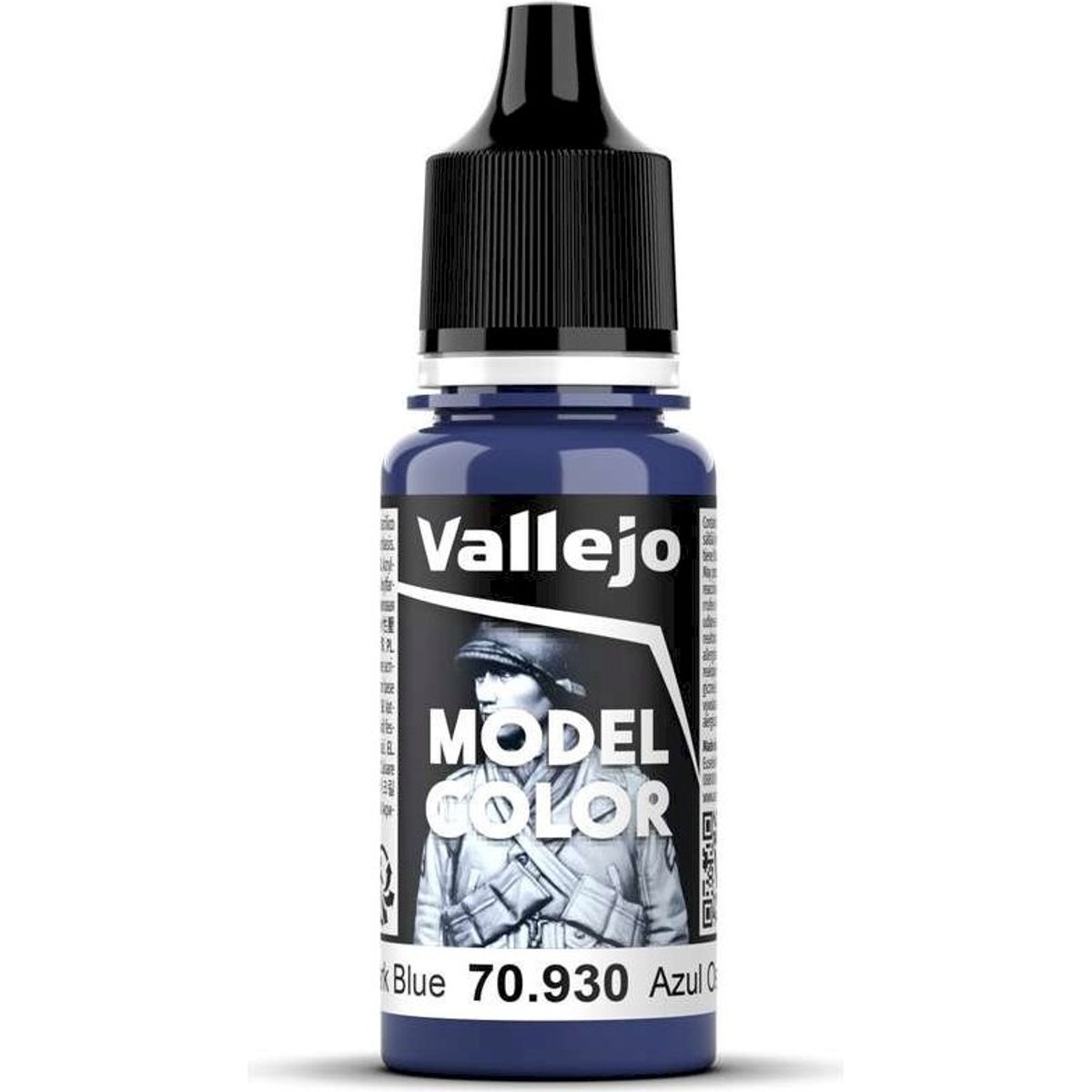 Vallejo - Model Color - Dark Blue Mat - 17-18 Ml - 70930