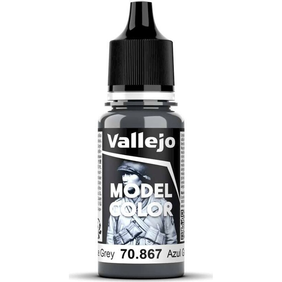 Vallejo - Model Color - Dark Blue Grey Mat - 17-18 Ml - 70867