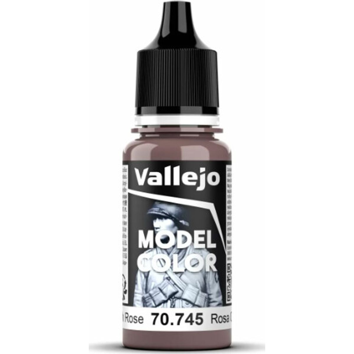 Vallejo - Model Color - Dark Rose Mat - 18 Ml - 70745