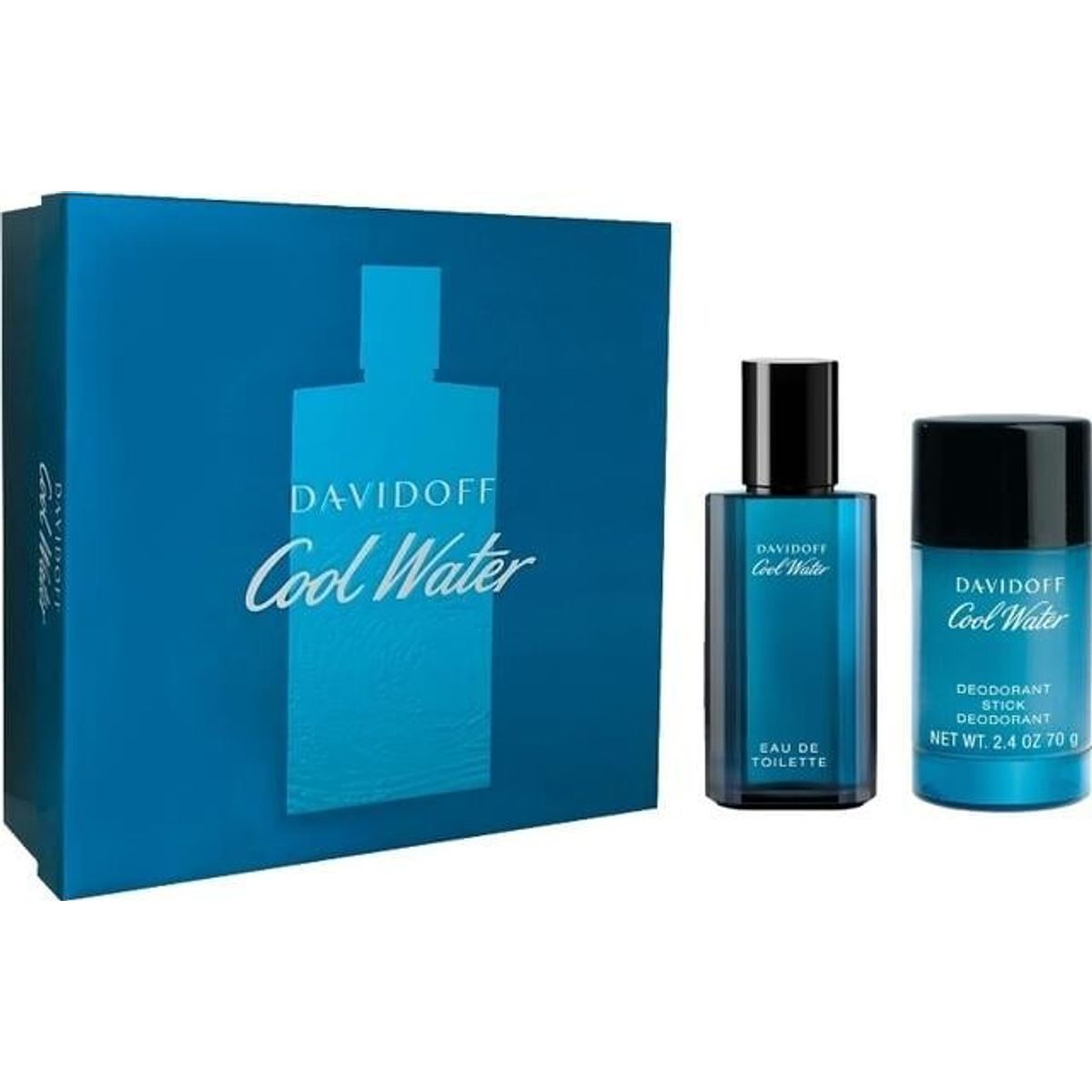 Davidoff - Cool Water Gaveæske - Edt 40 Ml + Deodorant 75 Ml