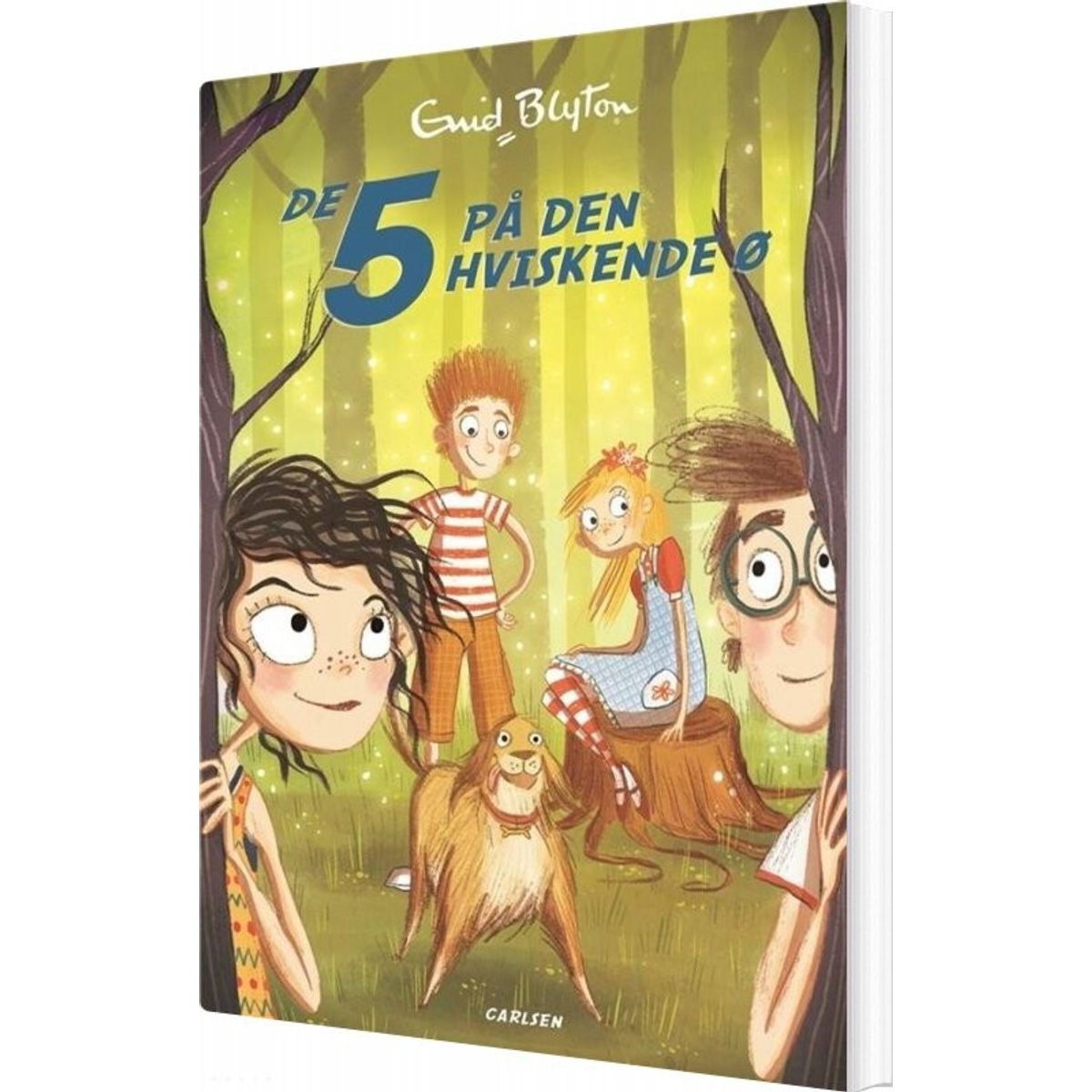 De 5 - Nr20 - De 5 På Den Hviskende ø - Enid Blyton - Bog