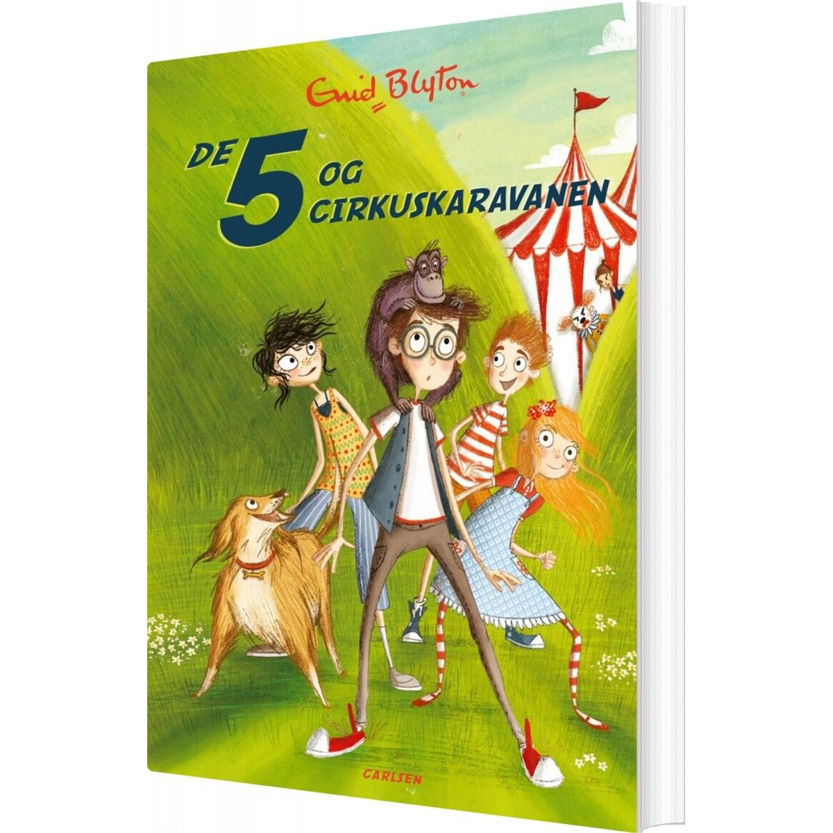 De 5 Og Cirkuskaravanen - Bind 5 - Enid Blyton - Bog