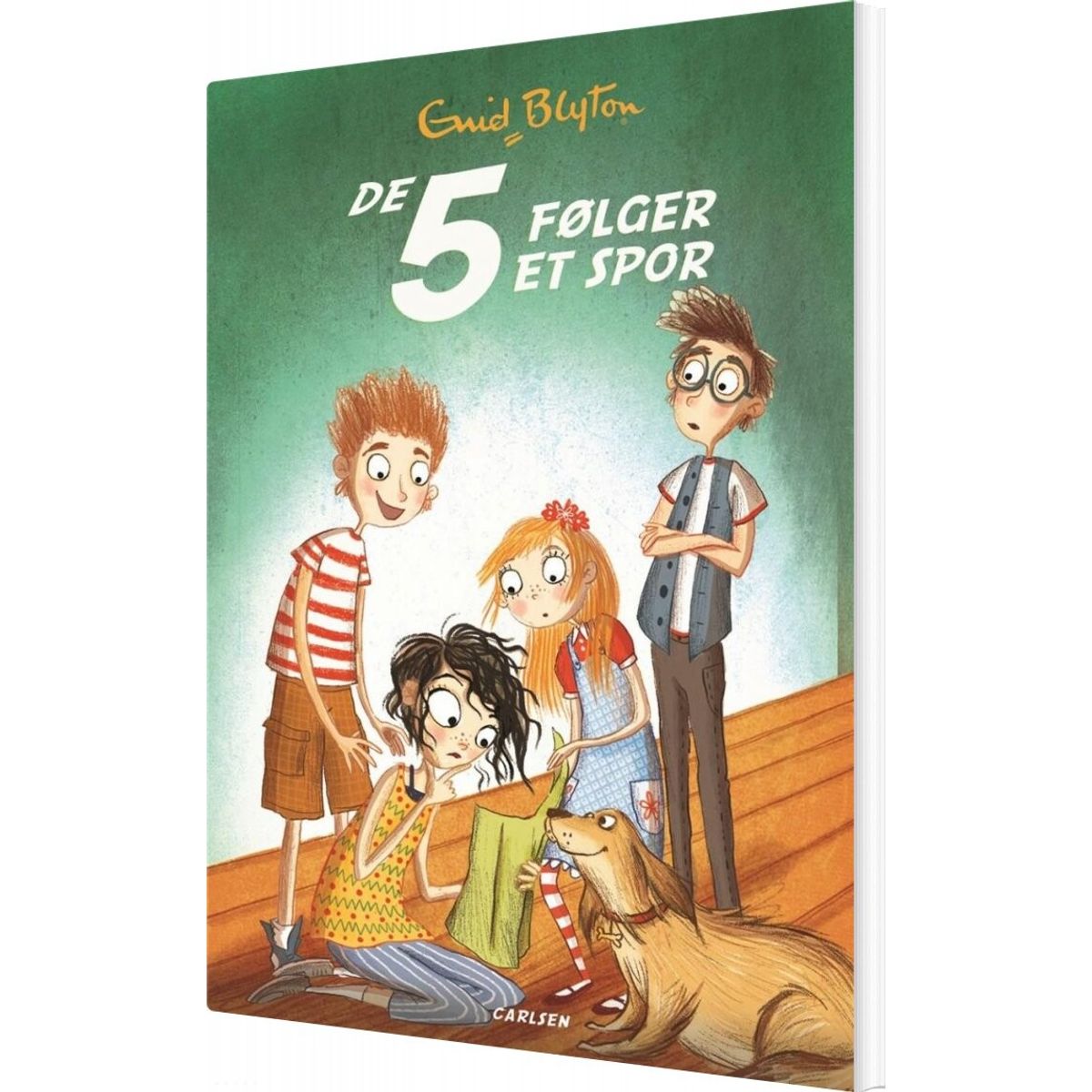 De 5 - Nr15 - De 5 Følger Et Spor - Enid Blyton - Bog