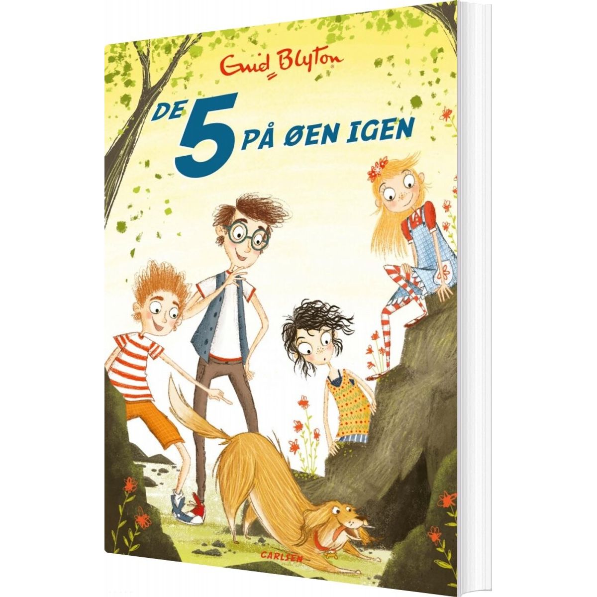 De 5 På øen Igen - Bind 6 - Enid Blyton - Bog