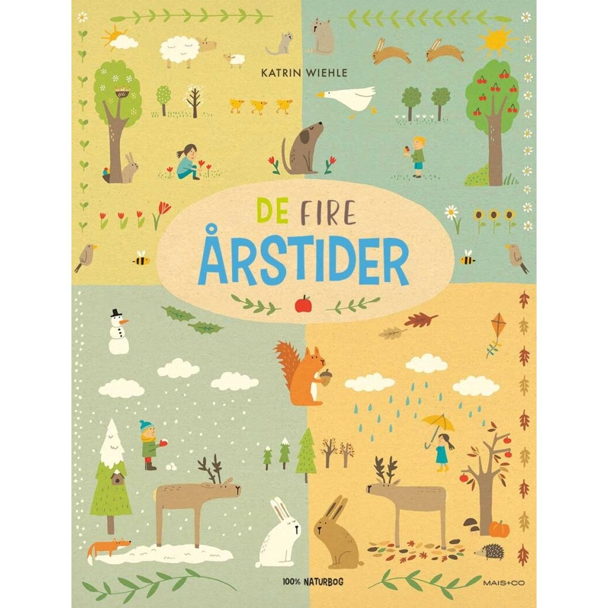 De Fire årstider - Katrin Wiehle - Bog