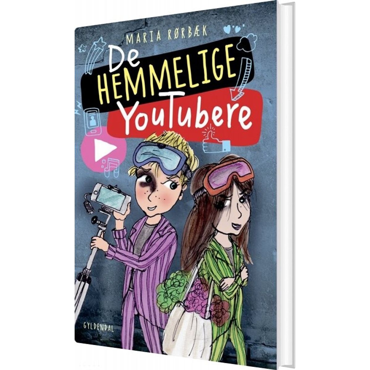 De Hemmelige Youtubere - Maria Rørbæk - Bog