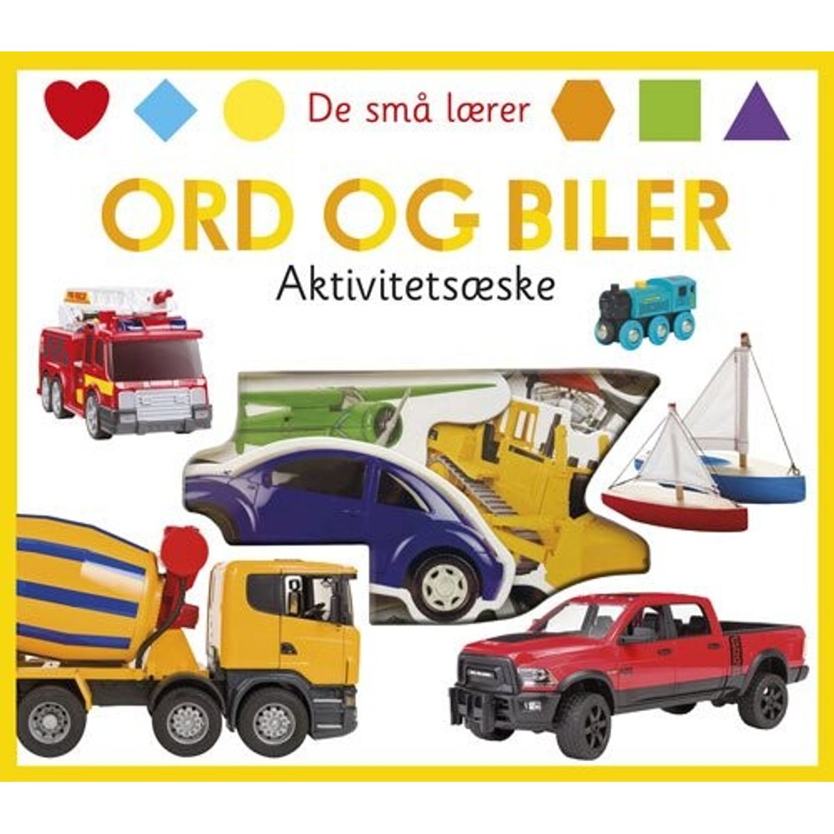 De Små Lærer - Ord Og Biler - Aktivitetsæske - Bog