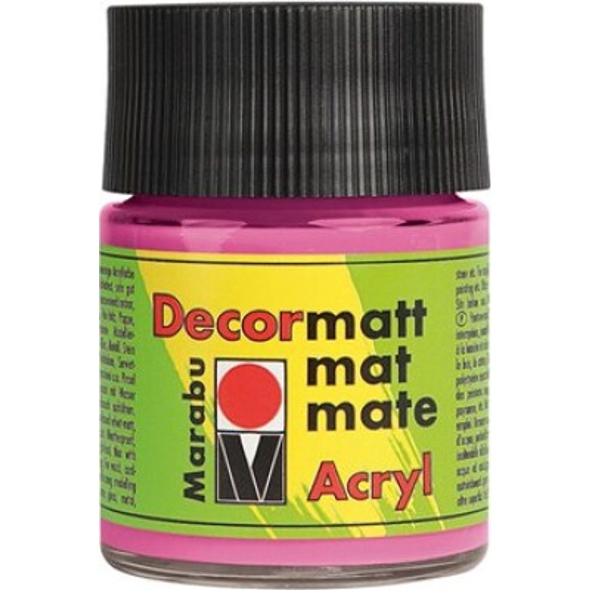 Decormatt Acryl - 50 Ml - L. Pink - Marabu