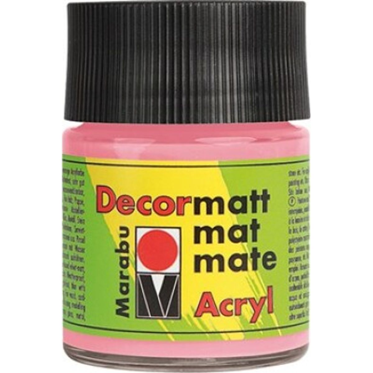 Decormatt Acryl - 50 Ml - Rosa - Marabu