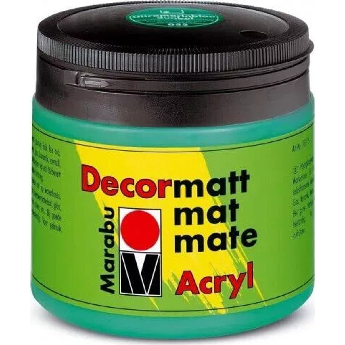 Decormatt Acryl - 50 Ml - Petro. Blå - Marabu