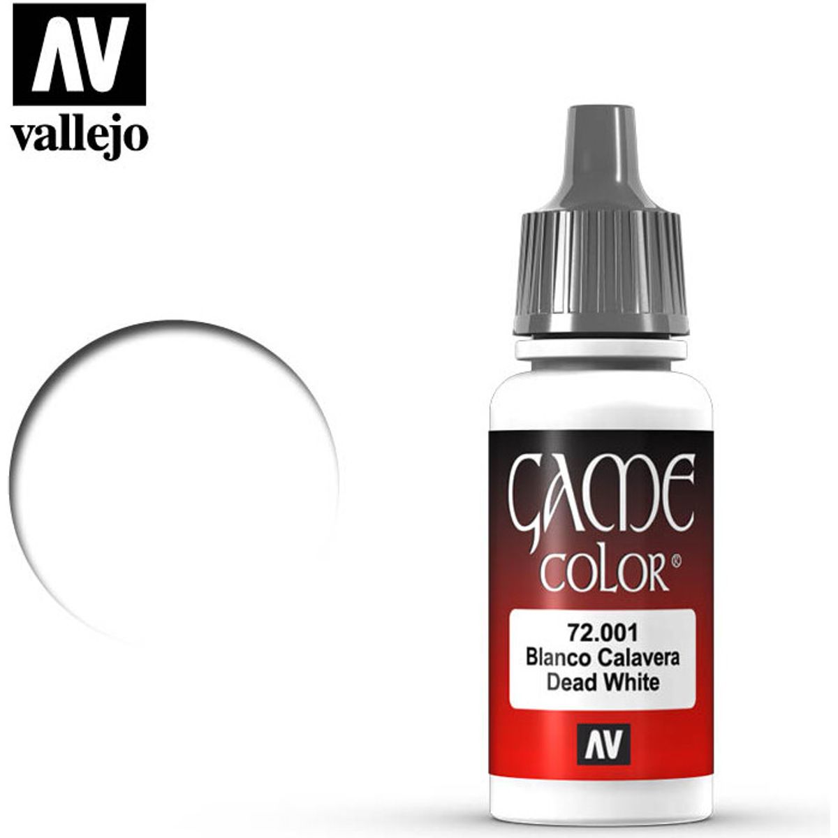 Vallejo - Game Color - Dead White Mat - 18 Ml - 72001