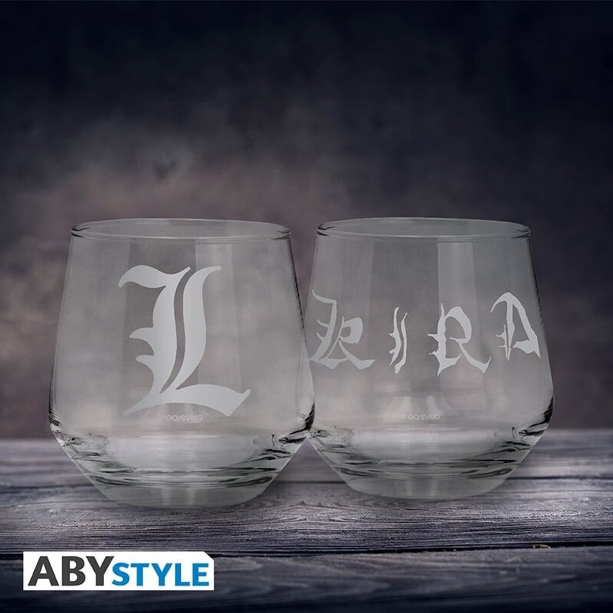 Death Note - 2 Glass Set Kira & L Europe X2