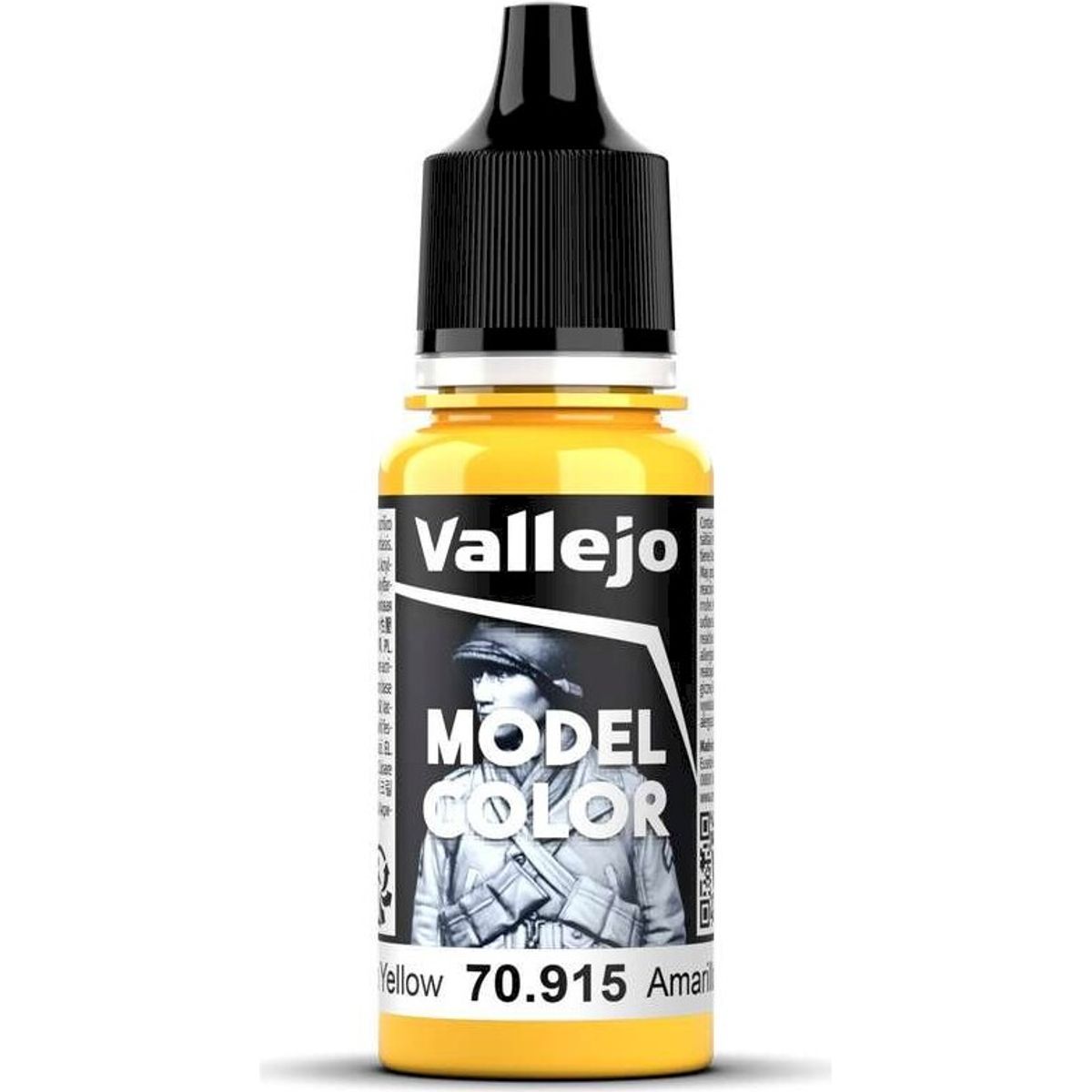 Vallejo - Model Color - Deep Yellow Mat - 17-18 Ml - 70915