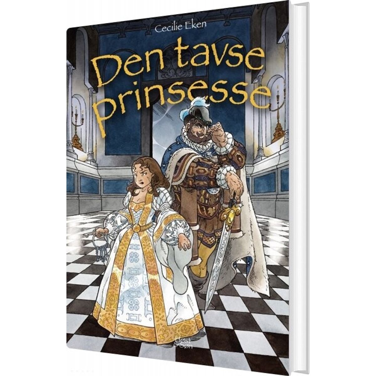 Den Tavse Prinsesse - Det Levende Sværd 3 - Cecilie Eken - Bog