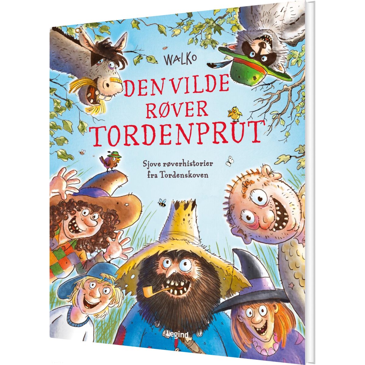 Den Vilde Røver Tordenprut - Walko - Bog