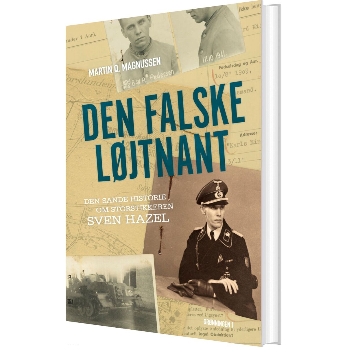 Den Falske Løjtnant - Martin Q. Magnussen - Bog