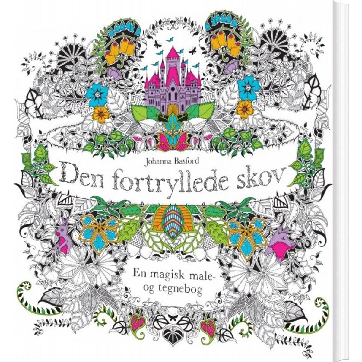 Den Fortryllede Skov - Johanna Basford - Bog