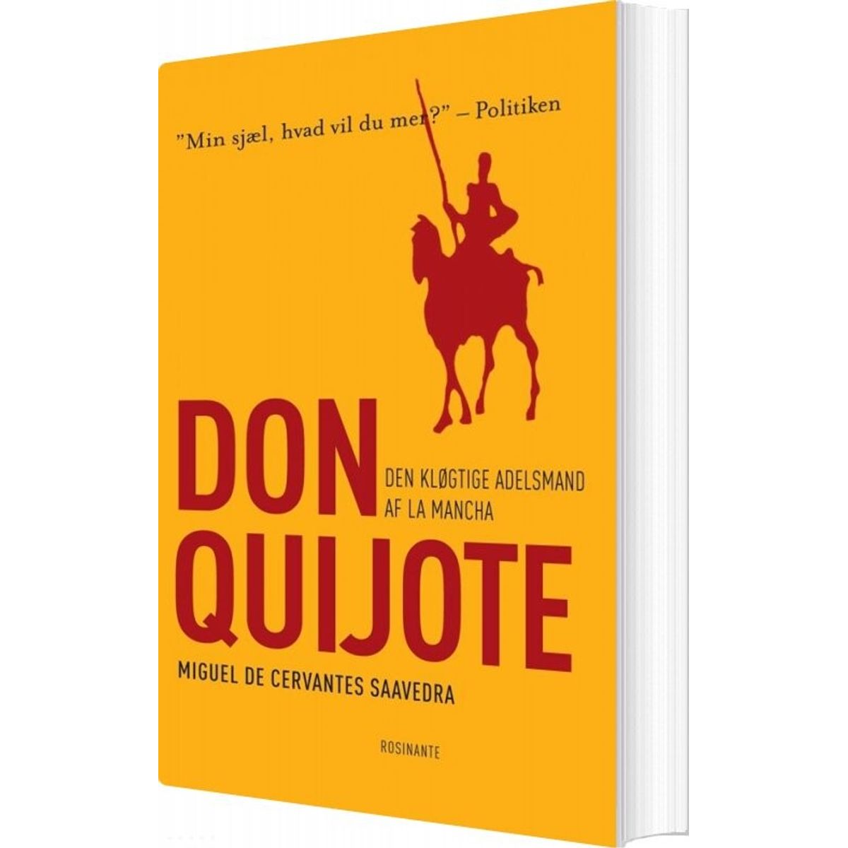 Den Kløgtige Adelsmand Don Quijote Af La Mancha - Miguel De Cervantes Saavedra - Bog