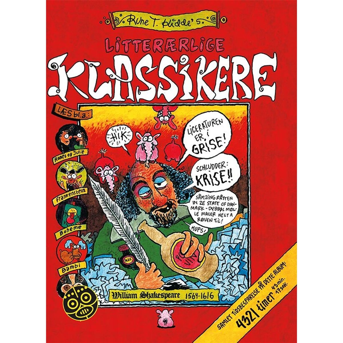 Litterærlige Klassikere - Rune T. Kidde - Tegneserie