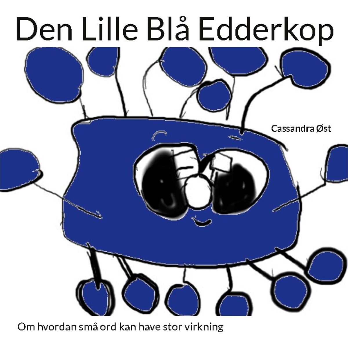 Den Lille Blå Edderkop - Cassandra øst - Bog