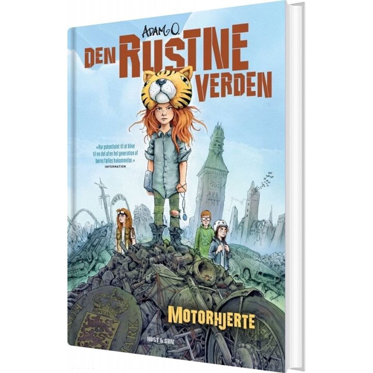 Den Rustne Verden - Motorhjerte - Adam O - Bog