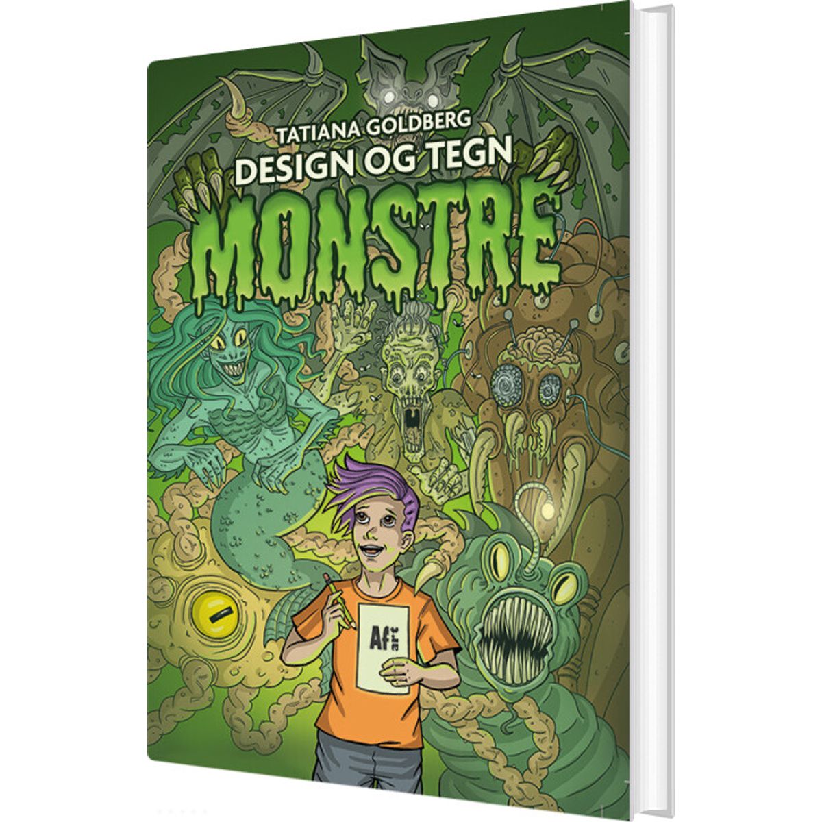 Design Og Tegn Monstre - Tatiana Goldberg - Bog